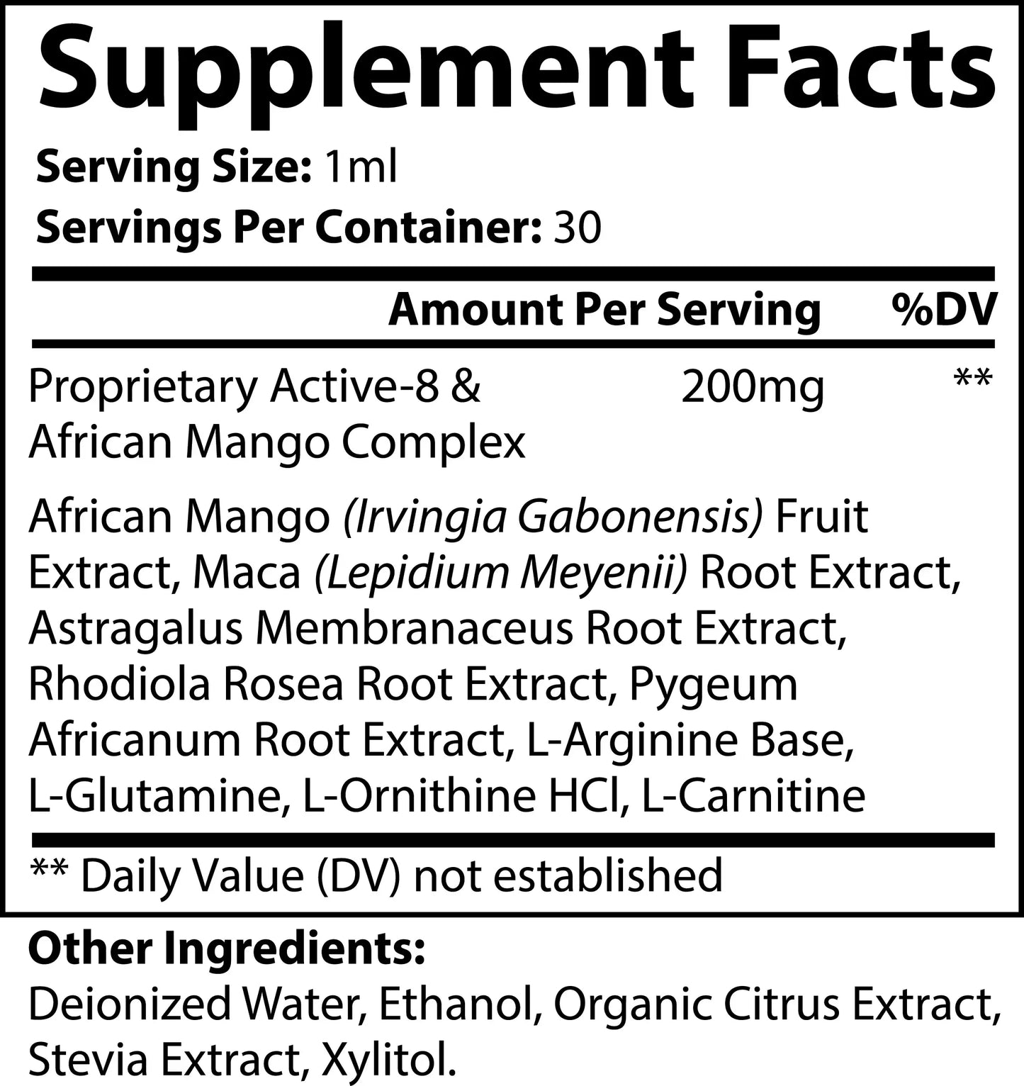 Diet Drops Ultra 1 oz - Vilk Wellness