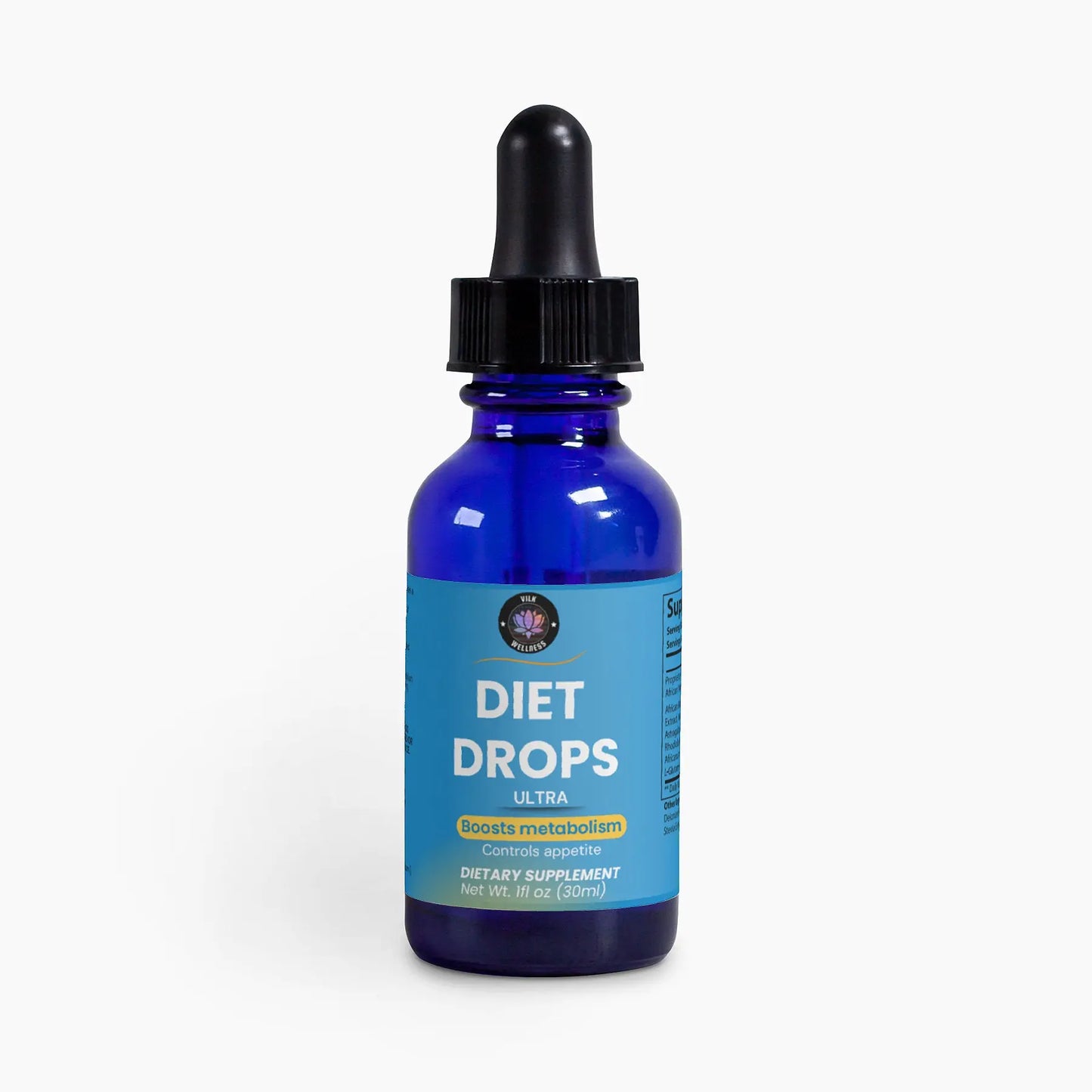 Diet Drops Ultra 1 oz - Vilk Wellness