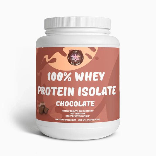 100% Whey Protein Isolate (Chocolate) - Vilk Wellness